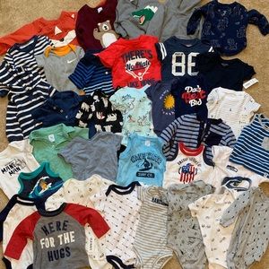 Huge lot of baby boy clothes